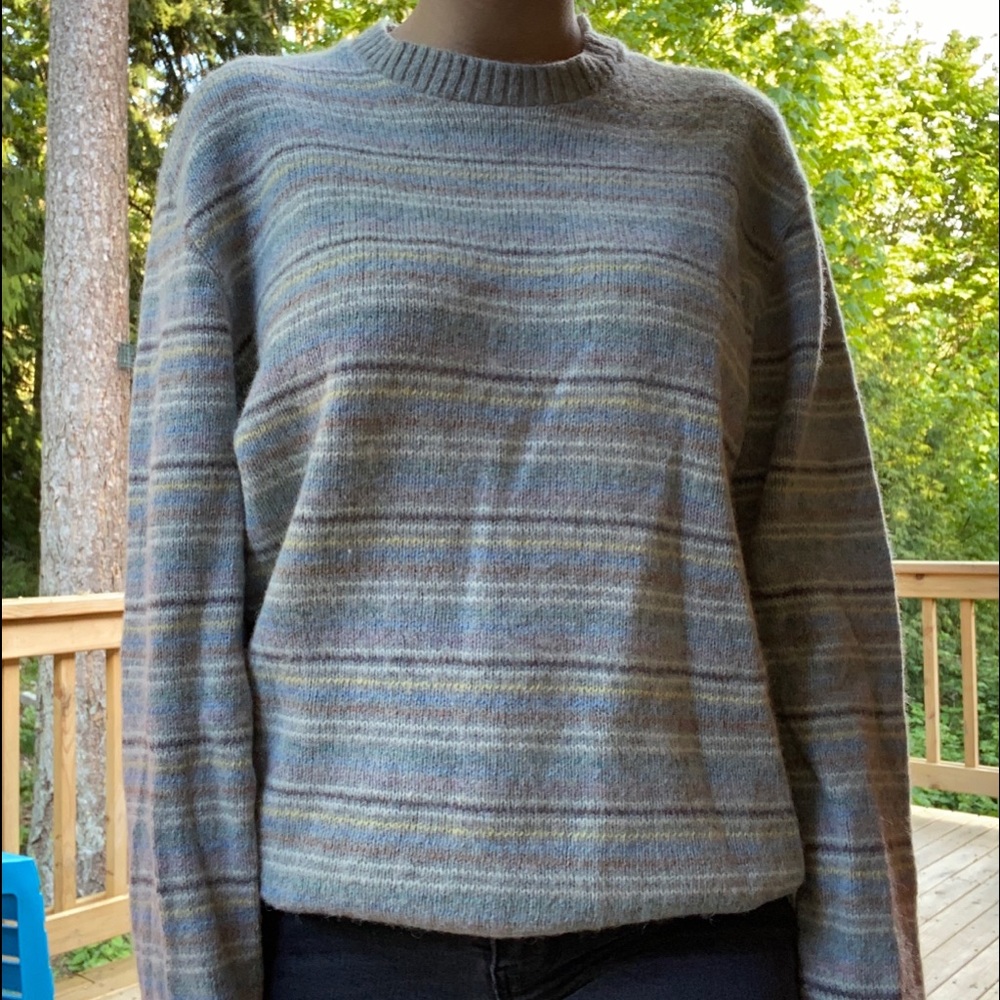 striped sweater